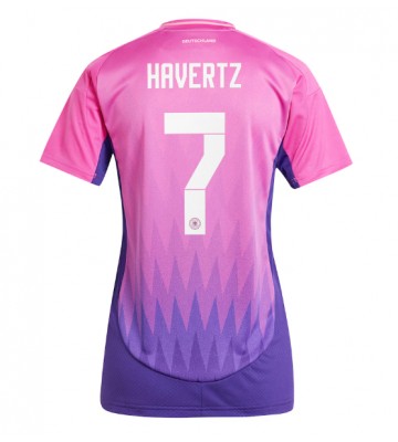 Tyskland Kai Havertz #7 Udebanetrøje Dame EM 2024 Kort ærmer